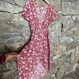 Peruvian Connection Larkmead Wrap Dress